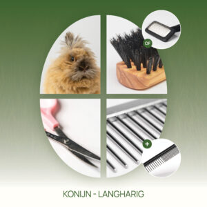 KoHoKa Konijnen Vachtverzorgingspakket – Langharig